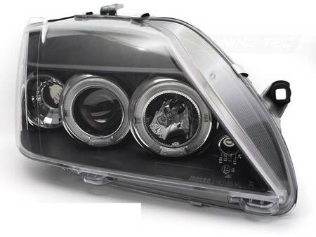 Reflector lampy Dacia Logan 04-08 Angel Eyes Black