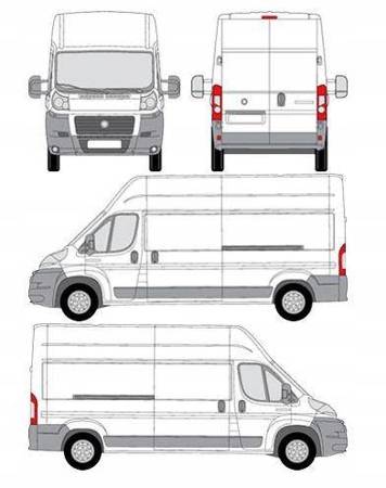 Tetőcsomagtartó platform Citroen Jumper L3H3