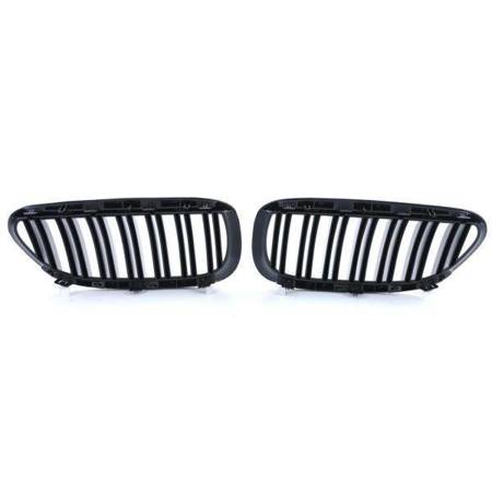 VESE GRILL BMW E63 04-10 M- STYLE FÉNYES FEKETE