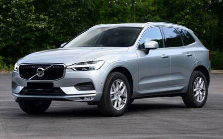 Volvo XC60 II hátsó lökhárító burkolat (fekete)