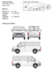 Tetőcsomagtartó platform Ford Transit L1H1 2000-2013r